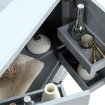 Riley 31 in. Vanity Combo in Sea Salt Gray with White Engineered Stone Top, CLEARANCE PRICE: $459.99 + TAX