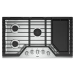 Whirlpool 36-in 5 burners Stainless steel Gas Cooktop (Griddle Included), WCG97US6HS00, FINAL PRICE: $799.99 + TAX