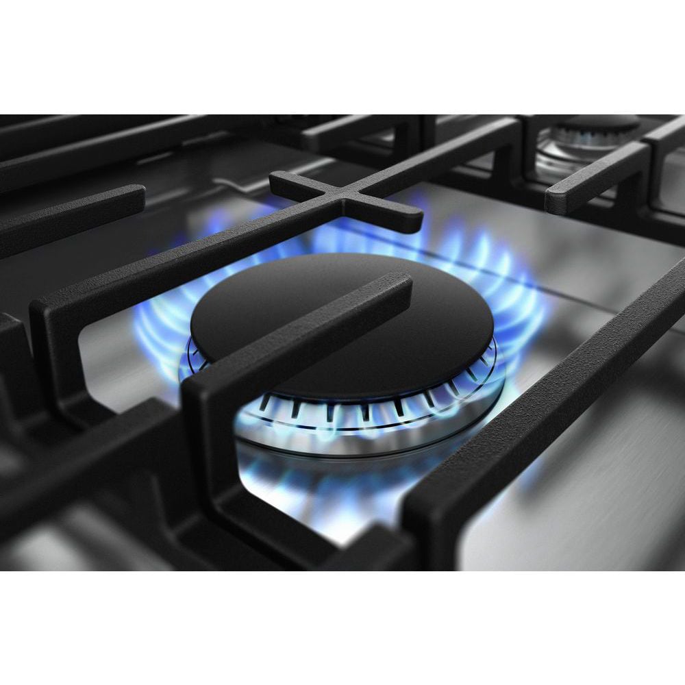 Whirlpool 36-in 5 burners Stainless steel Gas Cooktop (Griddle Included), WCG97US6HS00, FINAL PRICE: $799.99 + TAX