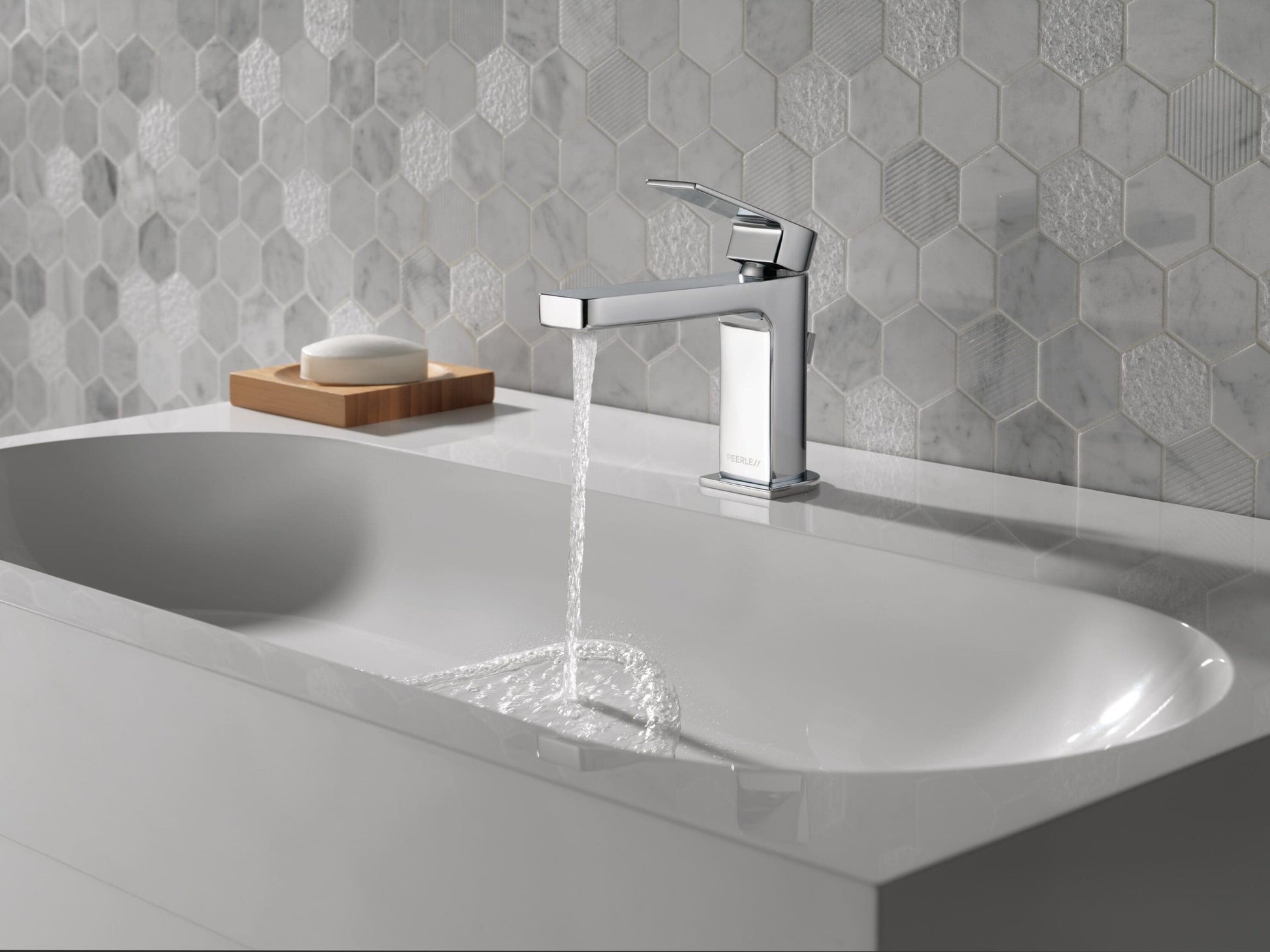 Peerless Single Handle Bathroom Faucet in Chrome, P1519LF-0.5, MRSP: $221.3, FINAL PRICE: $79.99 + TAX