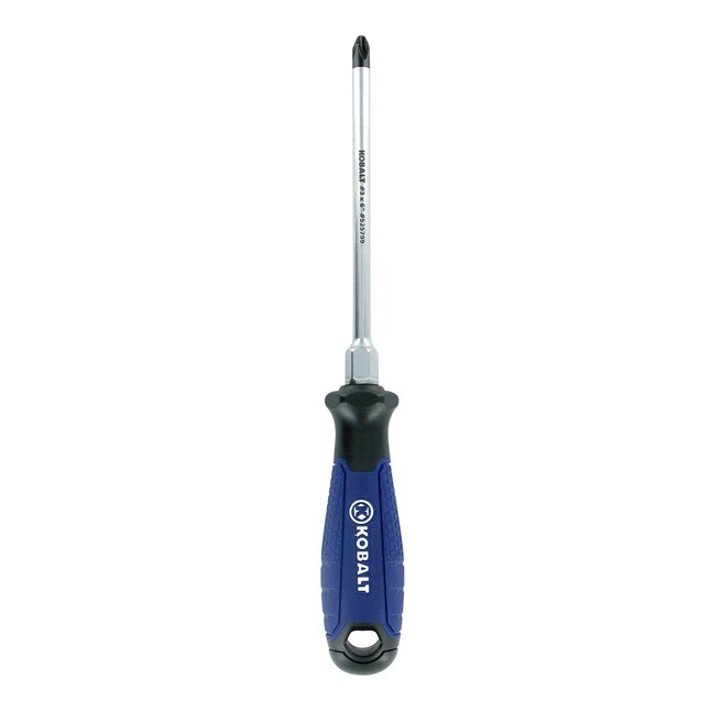 Kobalt Magnetic #3 x 6-in Phillips Screwdriver - #525799