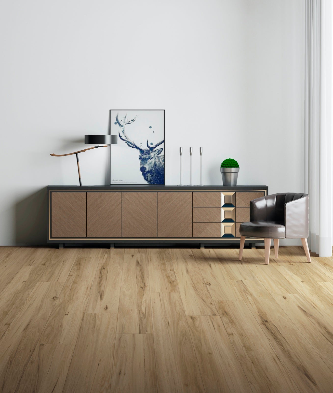 Distinction 7x48 Luxury Vinyl Plank Flooring, ** ON SPECIAL ORDER **, USA8387 - Glory Collection, 5mm, 20mil, 49 lbs, 28.40 sqft, 12pcs, Final: $1.99/sqft