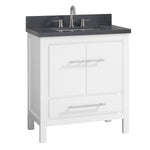 Riley 31 in. Vanity Combo in White with Gray Quartz Top, CLEARANCE PRICE: $499.99 + TAX