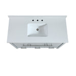 Riley 49 in. Vanity Combo in Sea Salt Gray with White Engineered Stone Top, CLEARANCE PRICE: $689.99 + TAX