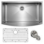 Giagni 33x22 Stainless Steel Single Bowl Farmhouse Kitchen Sink, GSS3322F1, FINAL PRICE: $199.99 + Tax