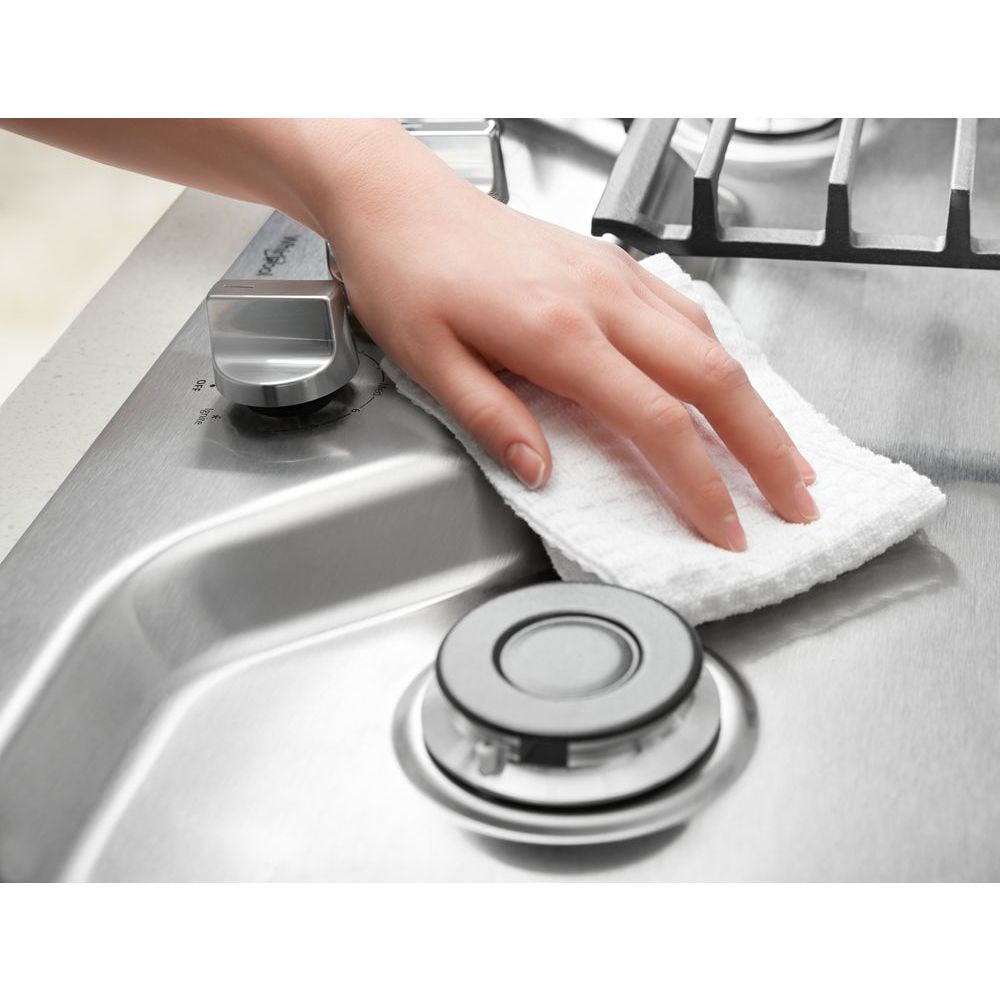 Whirlpool 36-in 5 burners Stainless steel Gas Cooktop (Griddle Included), WCG97US6HS00, FINAL PRICE: $799.99 + TAX