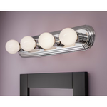 Project Source 24-in 4-Light Polished Chrome Traditional Vanity Light Bar, FV05-009   0024575 *HD2411, Retail: $19.98, FINAL PRICE: $11.99 + TAX
