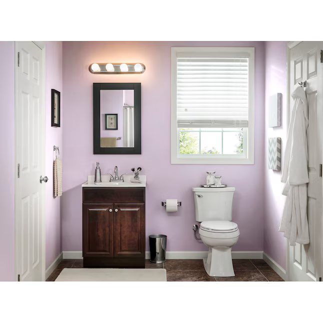 Project Source 24-in 4-Light Polished Chrome Traditional Vanity Light Bar, FV05-009   0024575 *HD2411, Retail: $19.98, FINAL PRICE: $11.99 + TAX