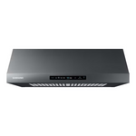 Samsung 30-in Convertible 600-CFM Fingerprint Resistant Black Stainless Steel Under Cabinet Range Hood with Charcoal Filter, NK30N7000UG *JR2401, MSRP: $1,299.00, Final Price: $699.00 + Tax