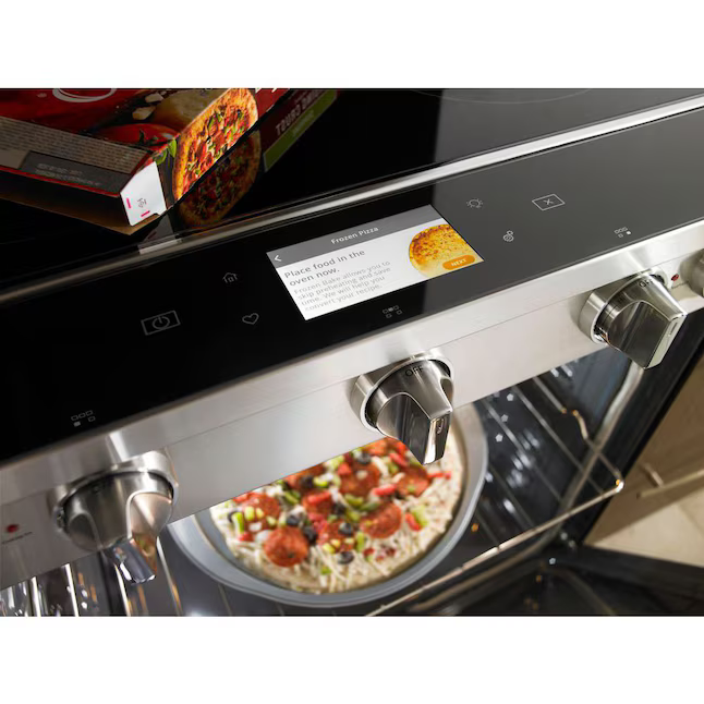 Whirlpool 30-in 5 burners 5.8-cu ft Air Fry Convection Oven Slide-In Natural Gas Range (Fingerprint Resistant Stainless Steel), WEG750H0HZ *HD2509, Retail: $2,399.00, FINAL PRICE: $939.99 + TAX
