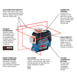 Bosch 330.0-ft Red 360-Degree Self-Leveling 3-plane Laser Level, GLL3-330C, FINAL PRICE: $299.99