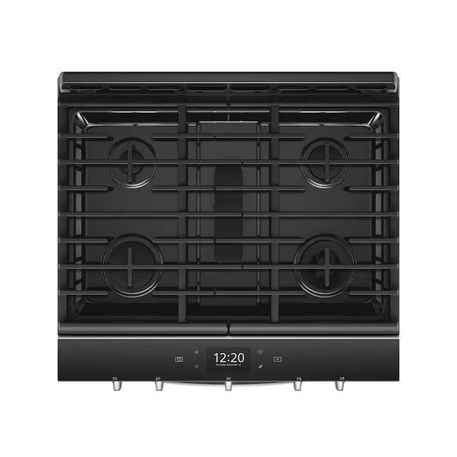Whirlpool 30-in 5 burners 5.8-cu ft Air Fry Convection Oven Slide-In Natural Gas Range (Fingerprint Resistant Stainless Steel), WEG750H0HZ *HD2509, Retail: $2,399.00, FINAL PRICE: $939.99 + TAX