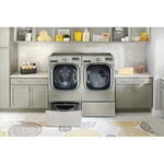 LG Sidekick 1-cu ft 27.0-in Graphite Steel Pedestal Washer, WD100CV *JR2510, Retail: $729.00, FINAL PRICE: $ + TAX