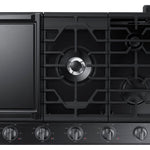 Samsung 30-in 5 burners Black Stainless steel Gas Cooktop (Griddle Included), NA30N6555TG , FINAL PRICE: $999.99 + TAX