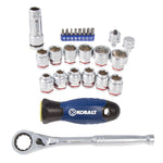 Kobalt Xtreme Access 25-Piece 3/8-in Drive Set