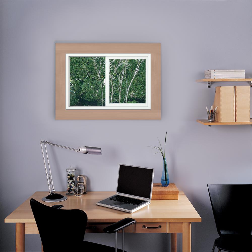 V-2500 35-1/2-in X 23-1/2-in White Extr Window