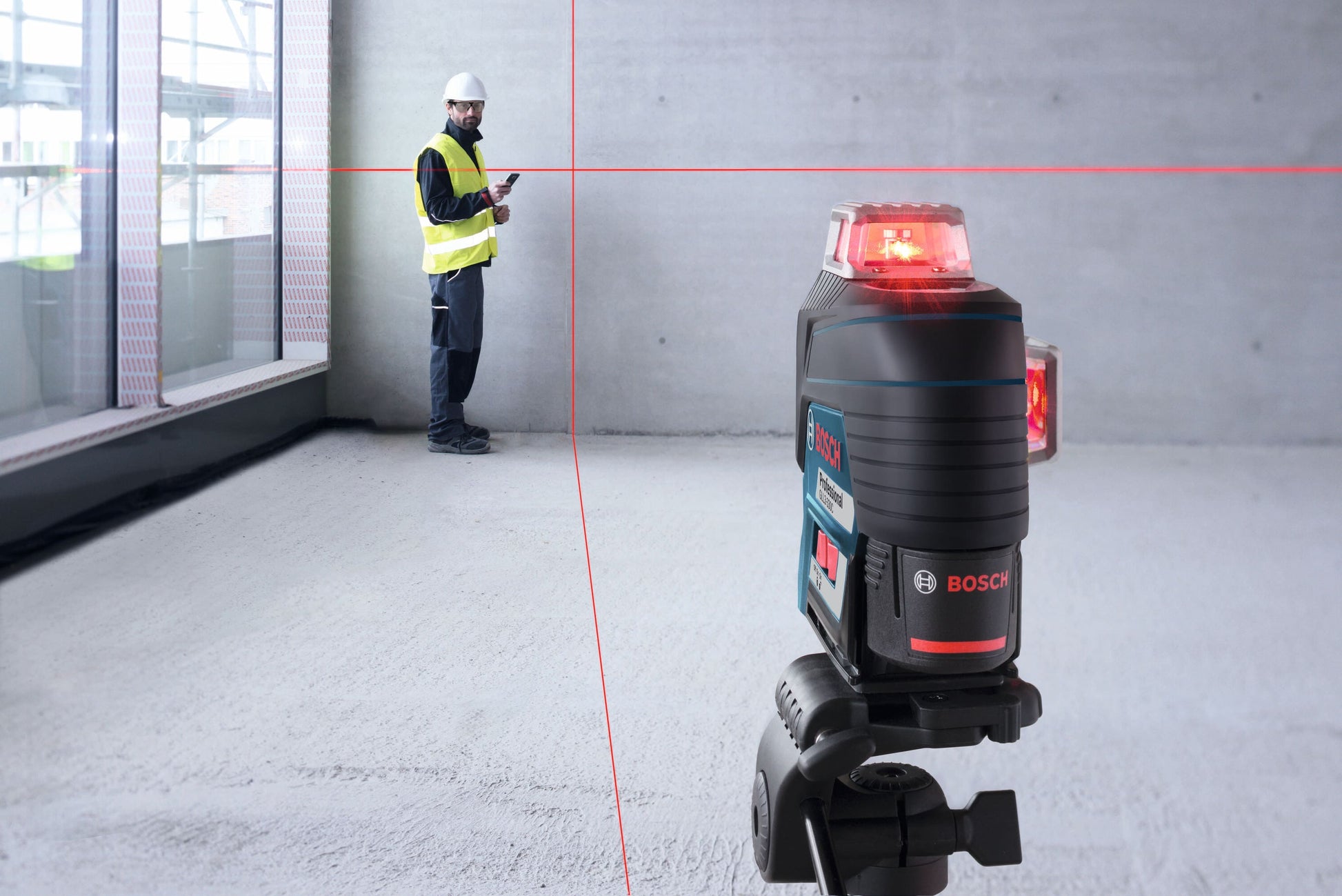 Bosch 330.0-ft Red 360-Degree Self-Leveling 3-plane Laser Level, GLL3-330C, FINAL PRICE: $299.99