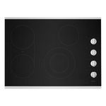 Maytag 30-in 4 Burners Smooth Surface (Radiant) Stainless Steel Electric Cooktop with Bridge Element, MEC8830HS/01 *JR2509, Retail: $1,349.00, FINAL PRICE: $649.99 + TAX