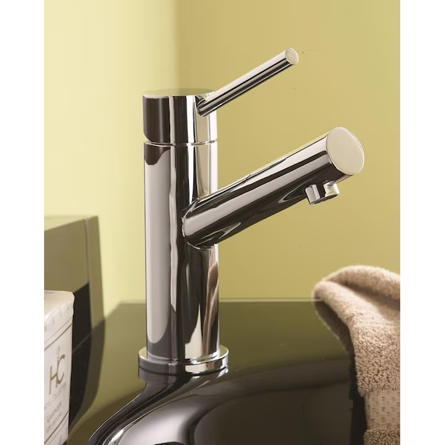 Giagni MonoBloc Polished Chrome Single Hole WaterSense Bathroom Sink Faucet with Drain and Deck Plate, LL102-PC, 290871, [FB216], FINAL PRICE: $29.99 + Tax