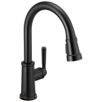 Peerless Westchester Single-Handle Pull-Down Kitchen Faucet in Oil Rubbed Bronze, P7923LF-OB, MSRP: $232.52, FINAL PRICE: $89.99 + TAX