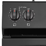 Frigidaire 30-in Glass Top 5 burners 5.3-cu ft Freestanding Electric Range in Black, FFEF3054TB *JR2510, Retail: $949.00, FINAL PRICE: $659.99 + TAX