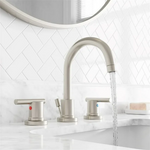 Ellen DeGeneres Tossana 8-in Widespread Bath Faucet – Brushed Nickel, 2014FA-08-113, FINAL PRICE: $79.99 + Tax