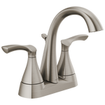 Delta Sandover Two Handle Centerset Lavatory Faucet in Spotshield Brushed Nickel, 25748LF-SP, MRSP: $201.5, FINAL PRICE: $ + TAX