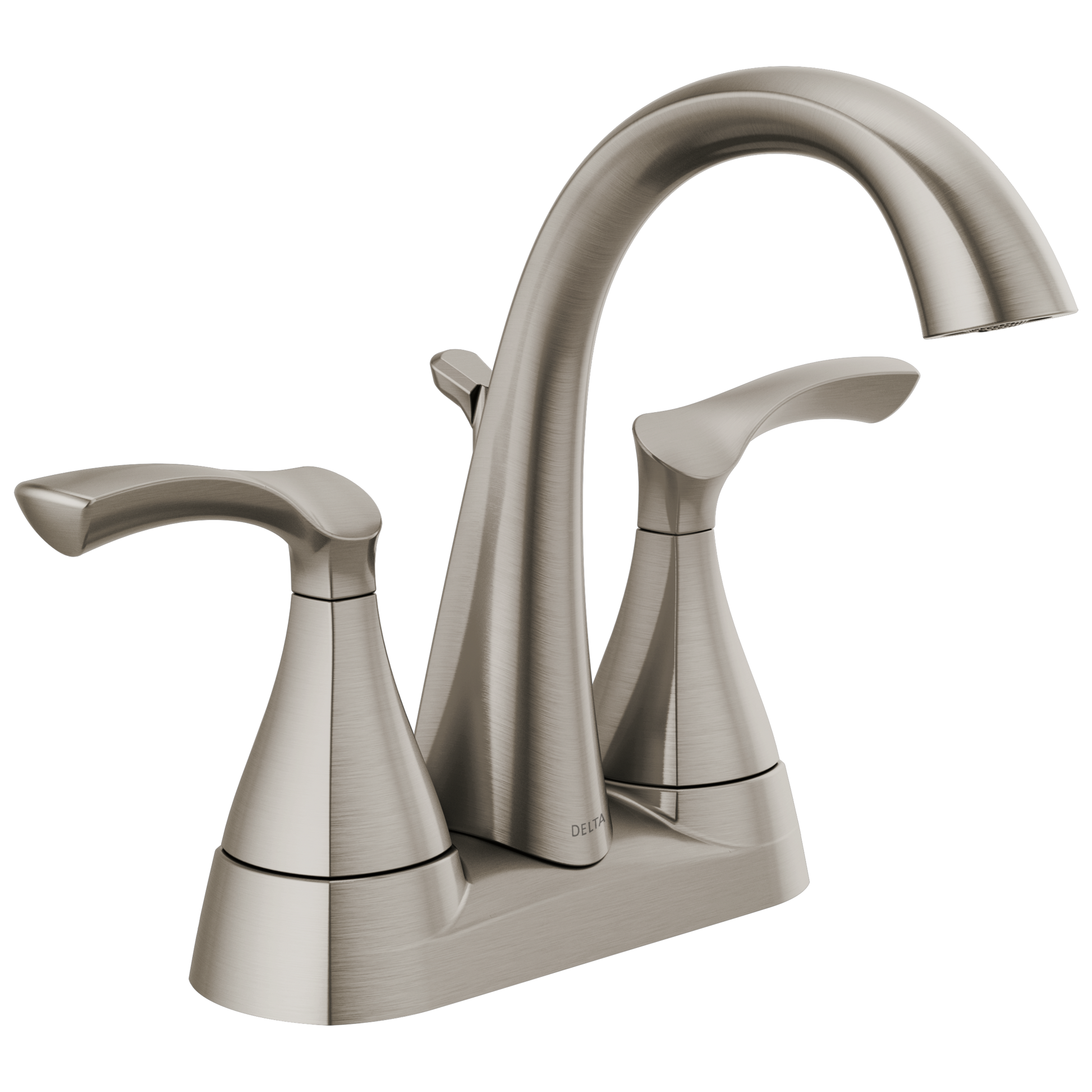 Delta Sandover Two Handle Centerset Lavatory Faucet in Spotshield Brushed Nickel, 25748LF-SP, MRSP: $201.5, FINAL PRICE: $ + TAX