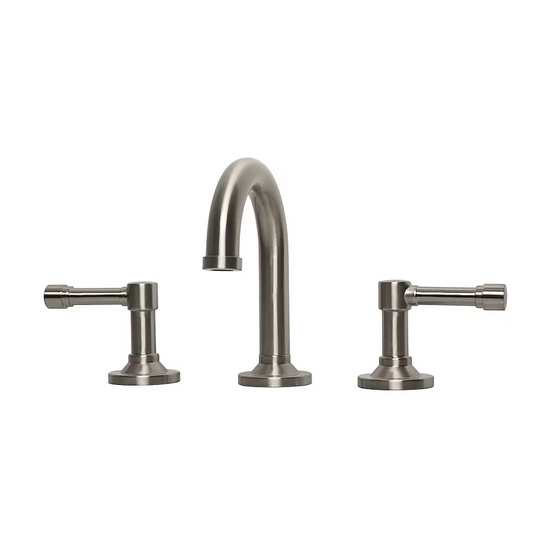Giagni Bordino Brushed Nickel Widespread 2-handle WaterSense Residential Handle Bathroom Sink Faucet with Drain, LL500-BN, 1158239, [FB216], FINAL PRICE: $39.99 + Tax