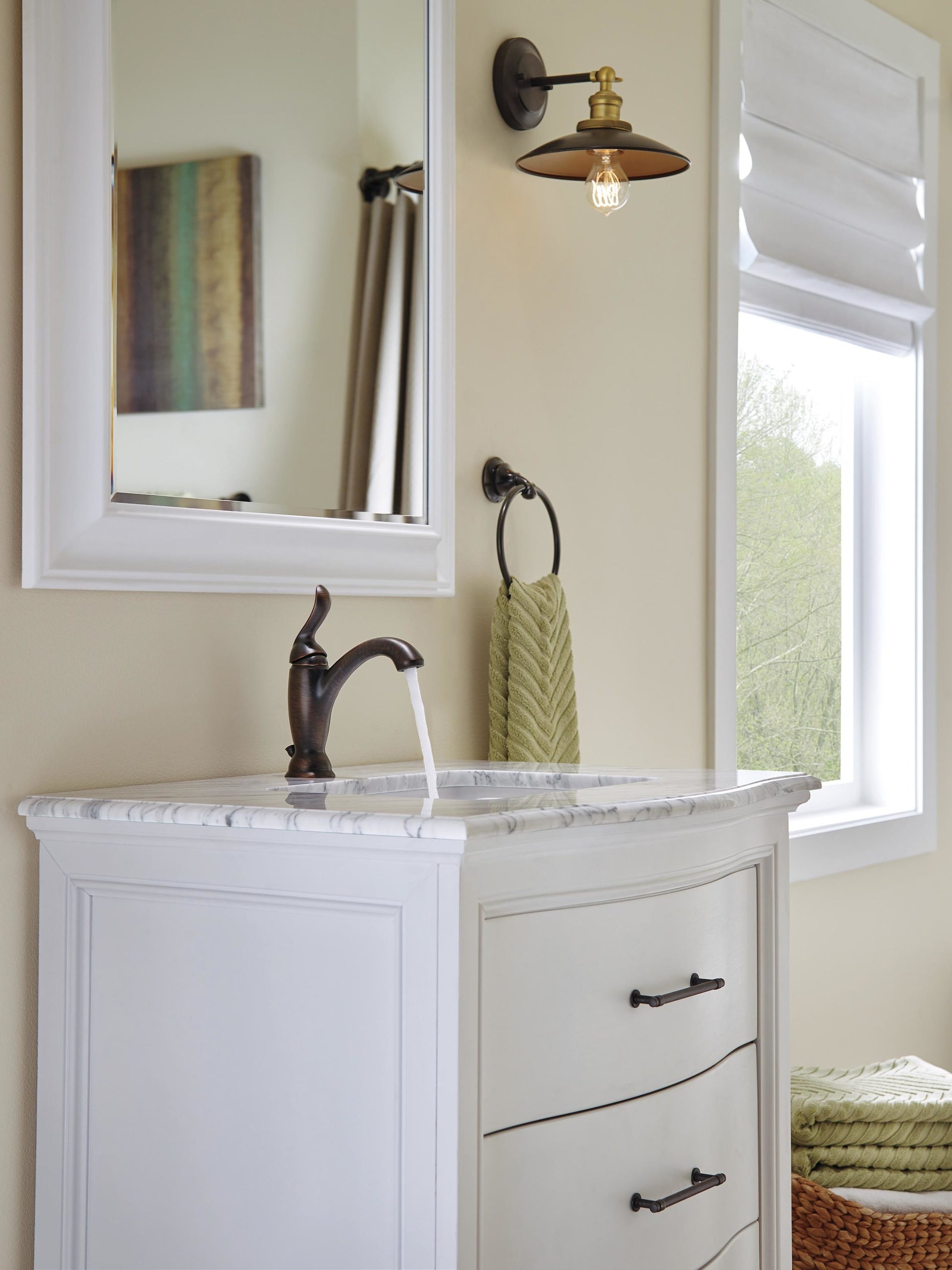 Delta Linden Single Handle Bathroom Faucet in Venetian Bronze, 594-RBMPU-DST, MRSP: $464.7, FINAL PRICE: $ + TAX