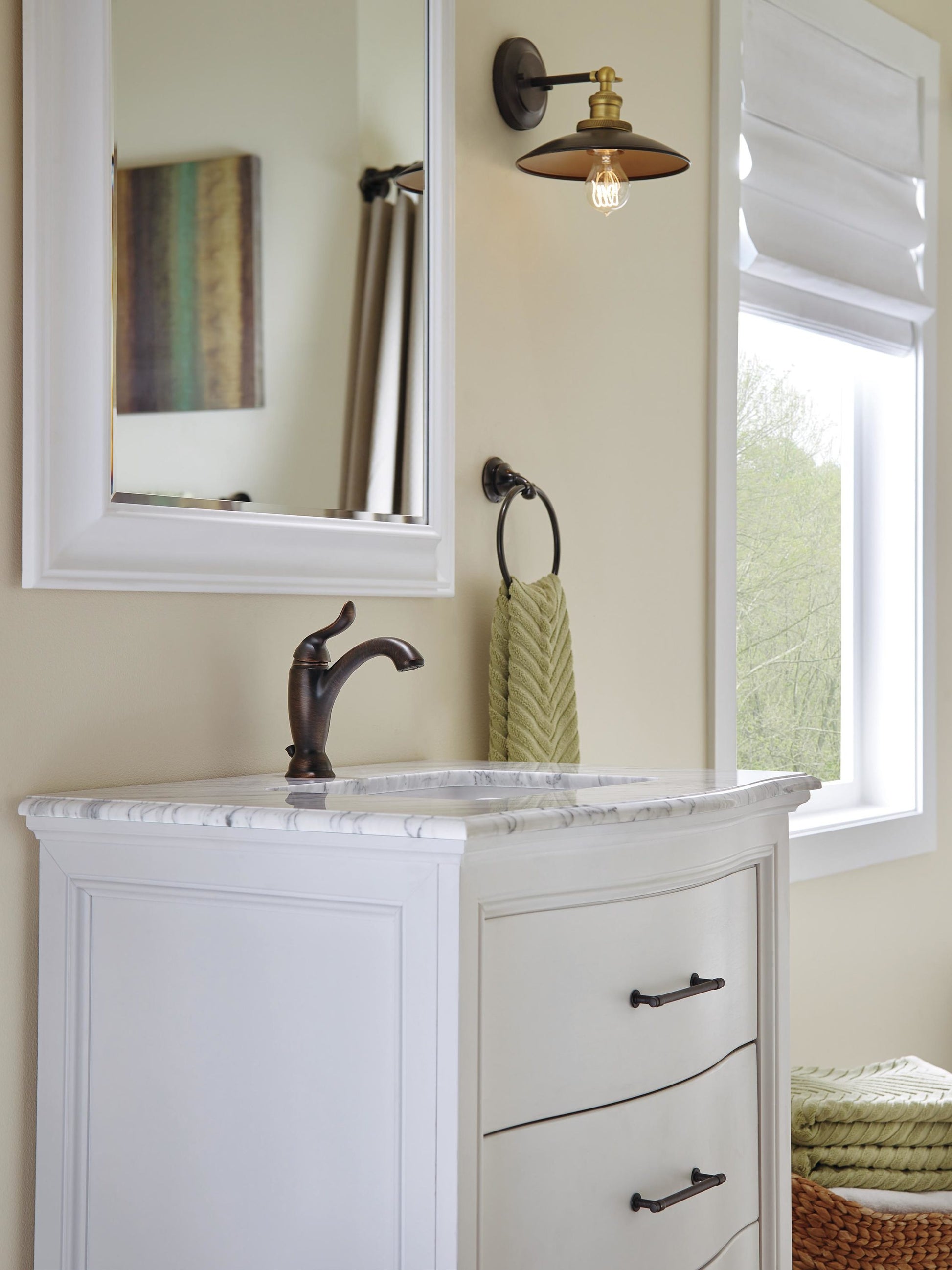 Delta Linden Single Handle Bathroom Faucet in Venetian Bronze, 594-RBMPU-DST, MRSP: $464.7, FINAL PRICE: $ + TAX