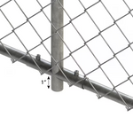 Pet Sentinel Chain Link Outdoor Unassembled Kennel for Any Pet Dog ( 10-ft L x 10-ft W x 6.0-ft H ), 830063  #476087 *JR2510, Retail: $389.00, FINAL PRICE: $199.99 + TAX