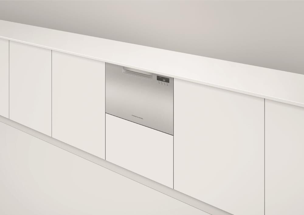 Fisher & Paykel 24-in Front Control (Stainless Steel) 45-Decibel Very Quiet Sound Level