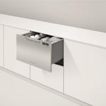 Fisher & Paykel 24-in Front Control (Stainless Steel) 45-Decibel Very Quiet Sound Level