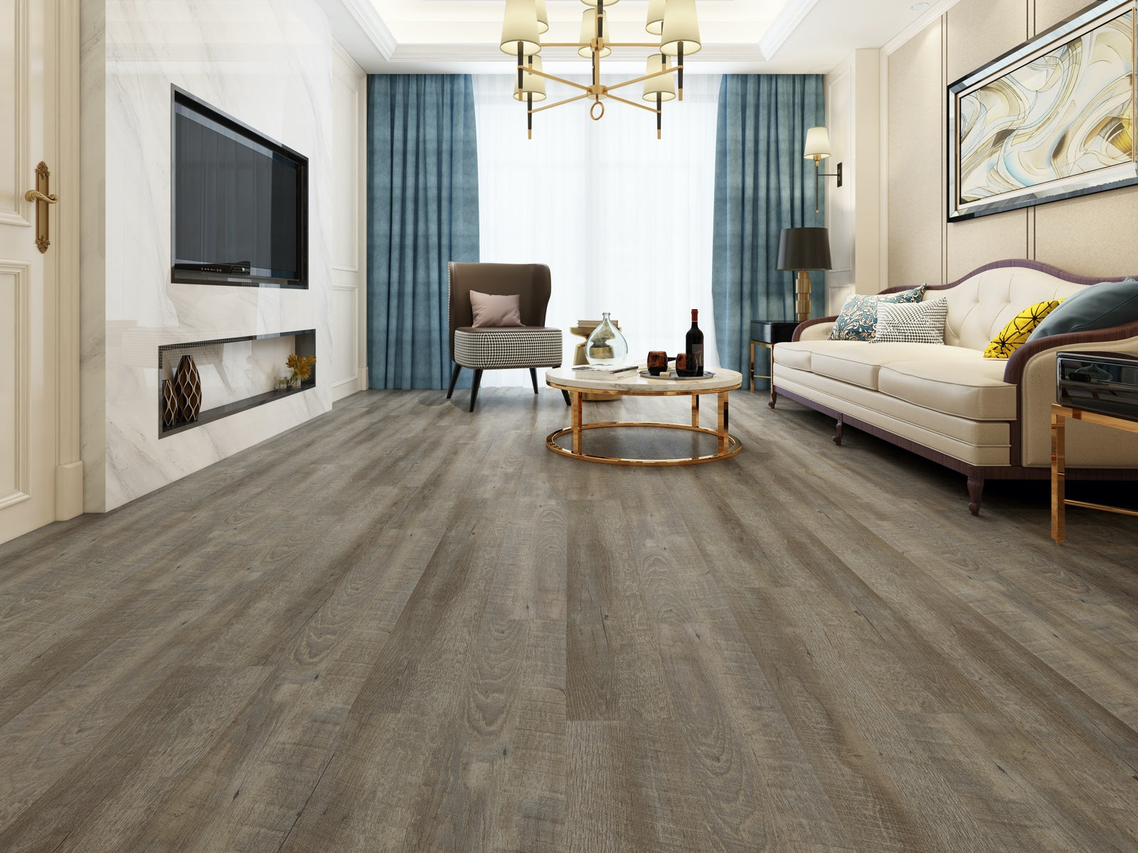 Pride 7x48 Luxury Vinyl Plank Flooring, ** ON SPECIAL ORDER **, USA45-7 - Glory Collection, 5mm, 20mil, 49 lbs, 28.40 sqft, 12pcs, Final: $1.99/sqft