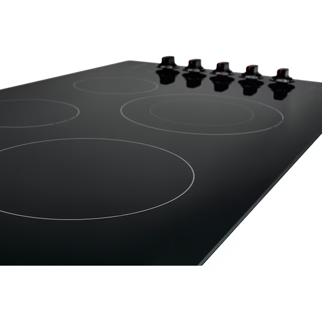Frigidaire 36-in 5 burners Smooth Surface (Radiant) Black Electric Cooktop, FFEC3625UB/C *JR2508, Retail: $999, FINAL PRICE: $569.99 + TAX