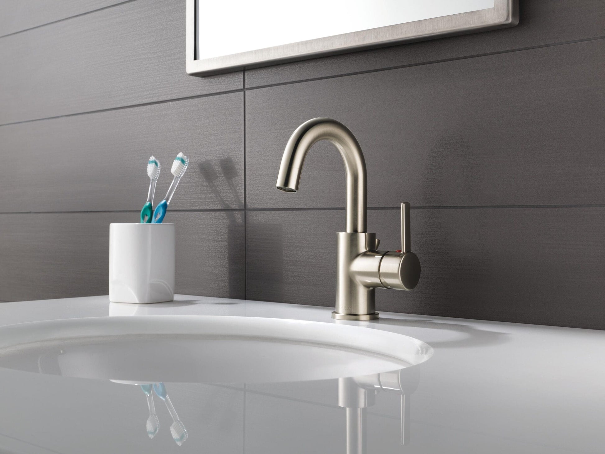 Peerless PRECEPT Single Handle Centerset Bathroom Faucet in Brushed Nickel, P191102LF-BN, MRSP: $357, FINAL PRICE: $ + TAX