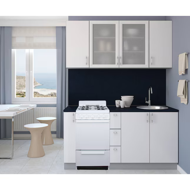 Holiday 20-in 4 burners 2.4-cu ft Freestanding Natural Gas Range (White), SAK101OO *JR2510, FINAL PRICE: $749.99 + TAX