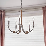 Kichler Minnow 5-Light Distressed Antique White Coastal Dry rated Chandelier, 1163722, CLEARANCE PRICE: $24.99 + TAX
