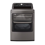 LG TurboSteam Smart Wi-Fi Enabled 7.3-cu ft Steam Cycle Electric Dryer (Graphite Steel) ENERGY STAR, DLEX7800VE *JR2201, CLEARANCED