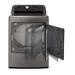 LG TurboSteam Smart Wi-Fi Enabled 7.3-cu ft Steam Cycle Electric Dryer (Graphite Steel) ENERGY STAR, DLEX7800VE *JR2201, CLEARANCED