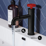 Swiss Madison Avallon Single Control Faucet in Matte Black, SM-BF83BR, MSRP: $148, FINAL  PRICE: $79.99 + TAX