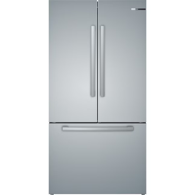 Bosch Counter-Depth 800 Series 21-cu ft 3-Door 36-in French Door Refrigerator with Ice Maker with Water Dispenser (Stainless Steel), B36CT80SNS *JR2512, Retail: $3,899.00, FINAL PRICE: $2,399.99 + TAX