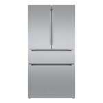 Bosch Counter-Depth 800 Series 21-cu ft 36-in Wide with Ice Maker ( Stainless steel ) ENERGY STAR Certified