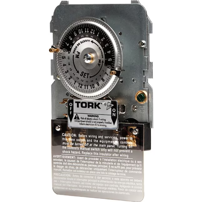 TORK 40-Amps 120/277-volt In-Wall Lighting Timer, 1109AK-IAP   1326603, Retail: $56.75, FINAL PRICE: $34.99 + TAX
