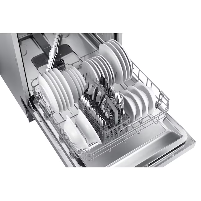 Samsung 24-in Front Control Built-in Tall Tub Dishwasher (Stainless Steel) 52-dBA, DW60R2014US *BG, MSRP: $799.00, FINAL PRICE: $499.99 + TAX