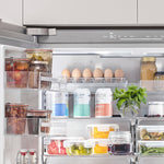 Bosch Counter-Depth 800 Series 21-cu ft 4 -Door 36-in Wide French Door Refrigerator with Ice Maker
