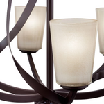 Kichler Layla 6-Light Antique Bronze Modern/Contemporary Chandelier, 670129, Final: $109.99, CLEARANCE PRICE: $29.99 + TAX