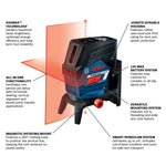 Bosch 100-ft Red Self-Leveling Cross-line Laser Level, GCL100-80C, FINAL PRICE: $179.99