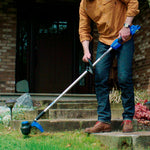 Kobalt 24-volt Cordless Battery String Trimmer and Leaf Blower and Combo Kit 4 Ah (Battery Included) (Charger Included) [FBM-105]